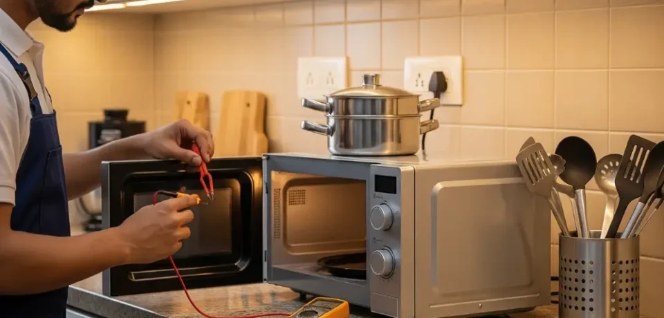 microwaveoven repair services by silverline