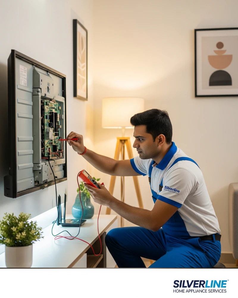 tv repair service by silverline